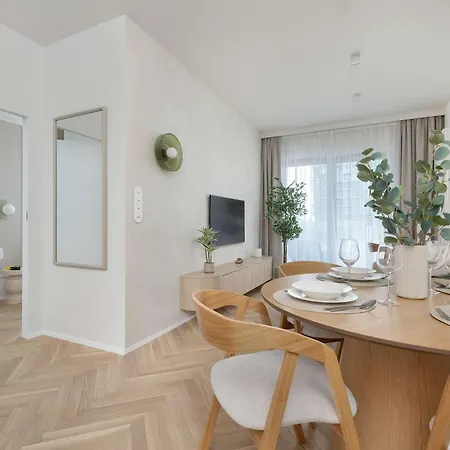 Appartement Piekny Z Balkonem, Parkingiem Oraz Silownia By Renters *